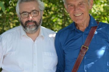 Presidente associazione cultura Enciclomedia e assessore alla cultura Lamberto Forni